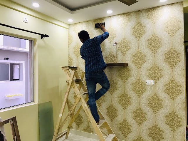 Salon Sole' Residential Wallpaper Installation in Milwaukee